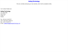 Tablet Screenshot of aislingtechnology.com